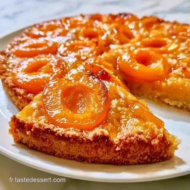 Tarte Abricot Amande au Centre Fondant Fiche recette