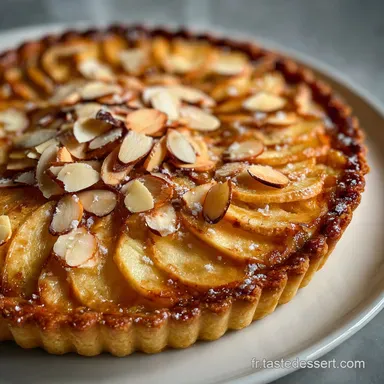Tarte Amandes Pommes Maison Crispy Baked Fiche recette
