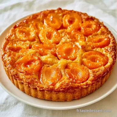 Tarte Amandine Abricot pour 6 Personnes Fiche recette