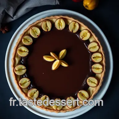 Tarte au Chocolat et Pistaches: Voyage dans l'univers de la gourmandise Fiche recette