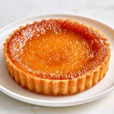 Tarte Au Sucre Belge au Centre Coulant Fiche recette