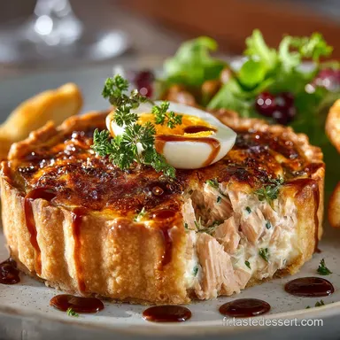 Tarte au Thon Classique LAstuce du Chef pour une Pâte Croustillante Fiche recette