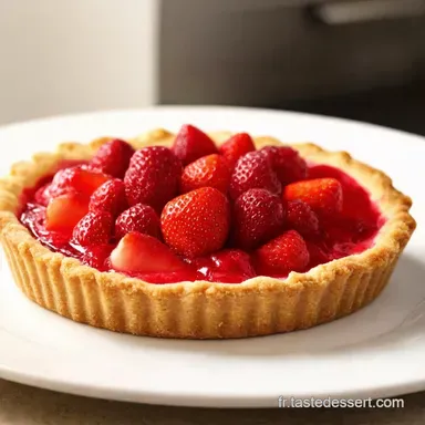 Tarte aux Fraises Simplissime Mon Dessert aux Fraises Facile Fiche recette