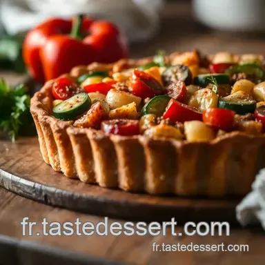 Recette quotidienne : Tarte Proven&ccedil;ale aux L&eacute;gumes Savoureuse Fiche recette