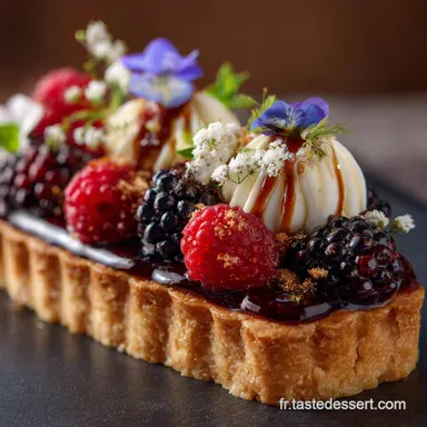 Recette Tarte aux M&ucirc;res Le Secret de la P&acirc;te Sabl&eacute;e antid&eacute;trempe Fiche recette