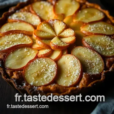 Id&eacute;e Repas : La Tarte aux Pommes de Grand-M&egrave;re Facile et D&eacute;licieuse Fiche recette