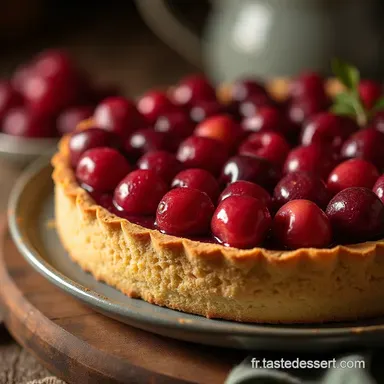 La L&eacute;gendaire Tarte aux Cerises Classique &agrave; lAncienne Fiche recette