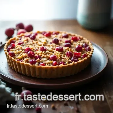 Tarte Crumble à la Rhubarbe de Christophe Michalak : Un Délice Printanier Fiche recette