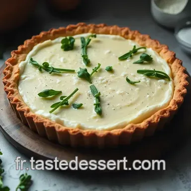 Tarte &Eacute;pinard et Ricotta : Une Recette V&eacute;g&eacute;tale Savoureuse et Simple Fiche recette