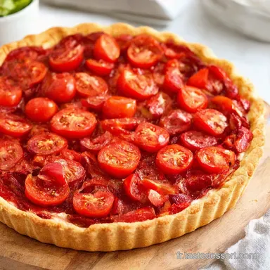 Tarte Tomates Cerises Radis Ma Recette Estivale Facile Fiche recette