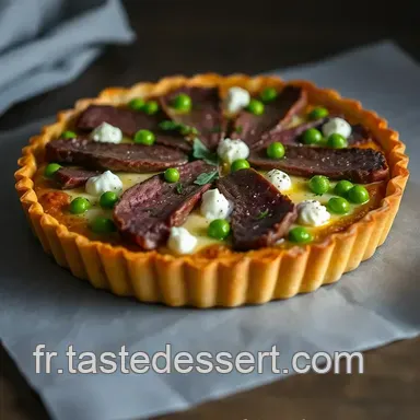 Tarte Fine Bœuf Haché: Ma Recette Printanière Facile et Gourmande! Fiche recette