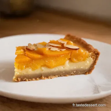 Dessert aux Abricots Facile Ma Tarte Fine aux Amandes Fiche recette