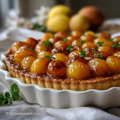 Tarte aux Mirabelles Traditionnelle Un Dlice : Fond Croustillant Garanti