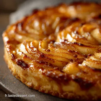 Tarte Normande Authentique Recette Facile aux Pommes et Frangipane Fiche recette