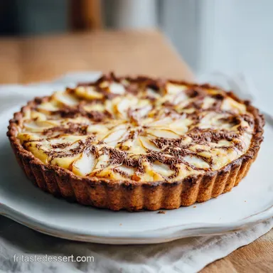 Recette Tarte Poire Chocolat 8 Personnes Fiche recette