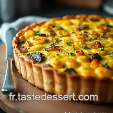 Tarte Proven&ccedil;ale: Mon Plat V&eacute;g&eacute;tarien Ensoleill&eacute;! Fiche recette