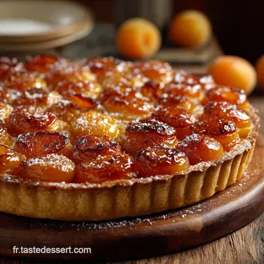 Tarte rustique aux mirabelles Recette facile go&ucirc;t du terroir lorrain Fiche recette