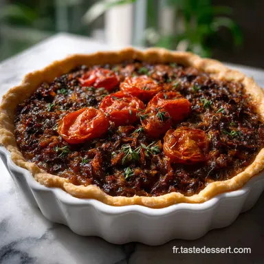 Tarte Rustique Facile Tarte Tomates Tapenade Recet : Croustillante ! Fiche recette
