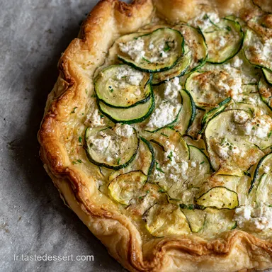 Tarte Soleil Courgette Feta Facile: Ma Recette Proven&ccedil;ale! Fiche recette