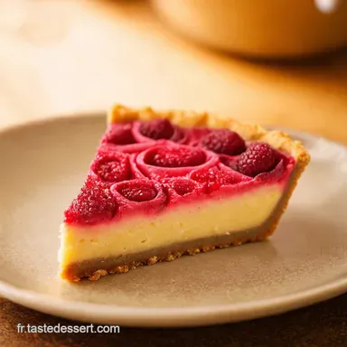 Tarte Tourbillon Amande Framboise Passion Vegan La P&acirc;tisserie R&eacute;invent&eacute;e Fiche recette