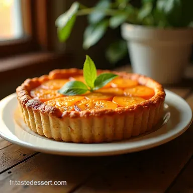Tarte Trop&eacute;zienne V&eacute;gane Le Go&ucirc;t du Soleil Sans Lait Fiche recette