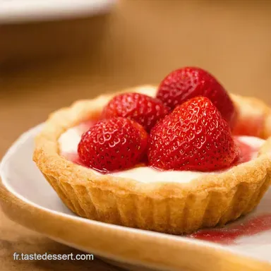 Tartelettes aux Fraises Mon Dessert Pr&eacute;f&eacute;r&eacute; avec des Fraises Fiche recette