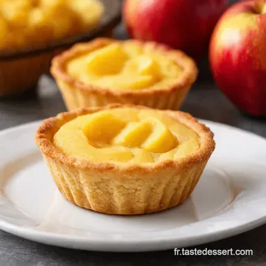 Recette Rapide et Facile Dessert Tartelettes aux Pommes Minute Fiche recette