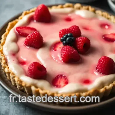 Tartelettes au Yaourt Fra&icirc;ches aux Fruits Rouges - Recette Facile! Fiche recette