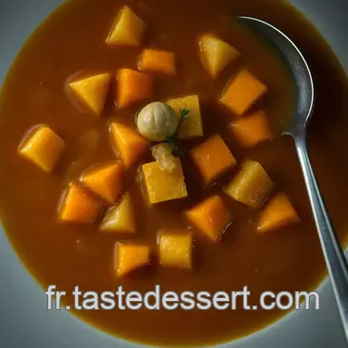 Soupe Potimarron et Ch&acirc;taignes : Une Recette R&eacute;confortante pour l'Automne Fiche recette