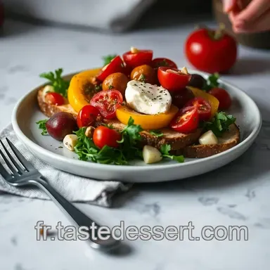 Tartine de Fruits et Légumes de Saison : Savourez le Calendrier des Fruits et Légumes Fiche recette