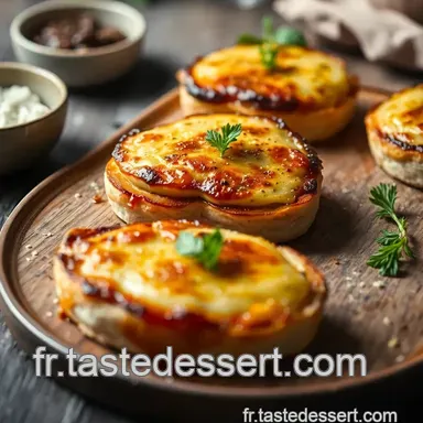 Recette V&eacute;g&eacute;tarienne Rapide Soir: Tartines Flamb&eacute;es Express! Fiche recette