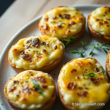 Tartines Gratin&eacute;es Ail-Fromage: L'Ap&eacute;ro Imparable! Fiche recette