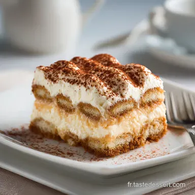 Tiramisu &agrave; la P&ecirc;che Facile : Recette &Eacute;t&eacute; Sans Cuisson Fiche recette