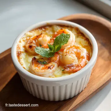 Tiramisu aux crevettes : 6 portions &agrave; pr&eacute;parer &agrave; l&rsquo;avance Fiche recette