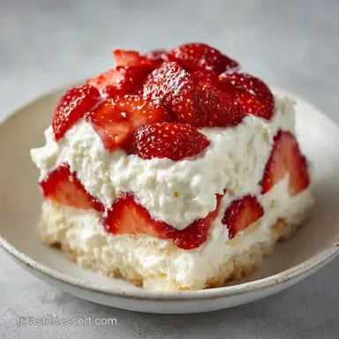 Tiramisu Aux Fraises pour 6 Portions Fiche recette