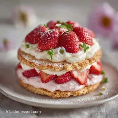 Tiramisu aux Fraises Facile Fiche recette