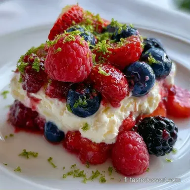 Dessert Frais Pour L&eacute;t&eacute; : Cr&eacute;meux Fiche recette