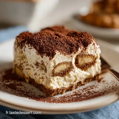 Recette Tiramisu Sp&eacute;culoos Pur Pour 6 Fiche recette