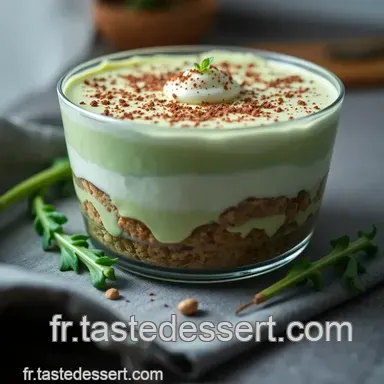 Tiramisu Vert: Ce tiramisu contient un ingr&eacute;dient secret ! Fiche recette