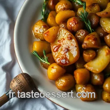 Temps de cuisson pour les topinambours : Rôtis au Miel et Épices Faciles Fiche recette