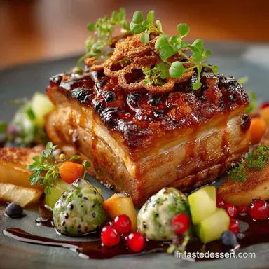 Le Repas Barbecue Ultime Travers de Porc Tendre Laqués ÉrableCidre Fiche recette