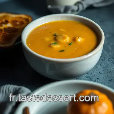 Velouté de Potimarron et Châtaigne : Recette Réconfortante et Facile Fiche recette