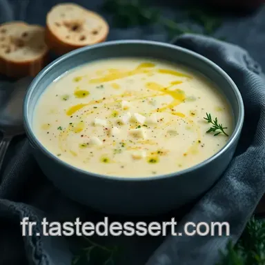 Velout&eacute; de Topinambours: Ma Recette Facile et Gourmande! Fiche recette