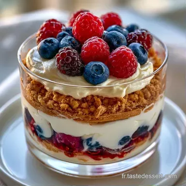 Verrine Fruits Et Cr&egrave;me au Mascarpone Fiche recette