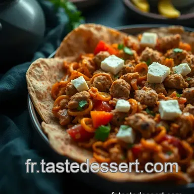 Recette Vrap Méditerranéen : Un Délice Facile pour Dîner Fiche recette