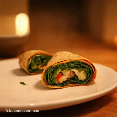 Wraps Végétariens dÉté Faciles Ma Recette Ensoleillée Fiche recette