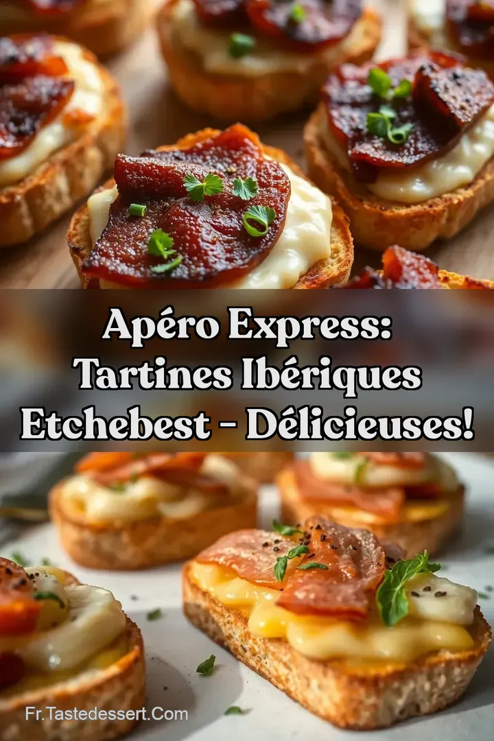 Ap&eacute;ro Express: Tartines Ib&eacute;riques Etchebest - D&Eacute;LICIEUSES!