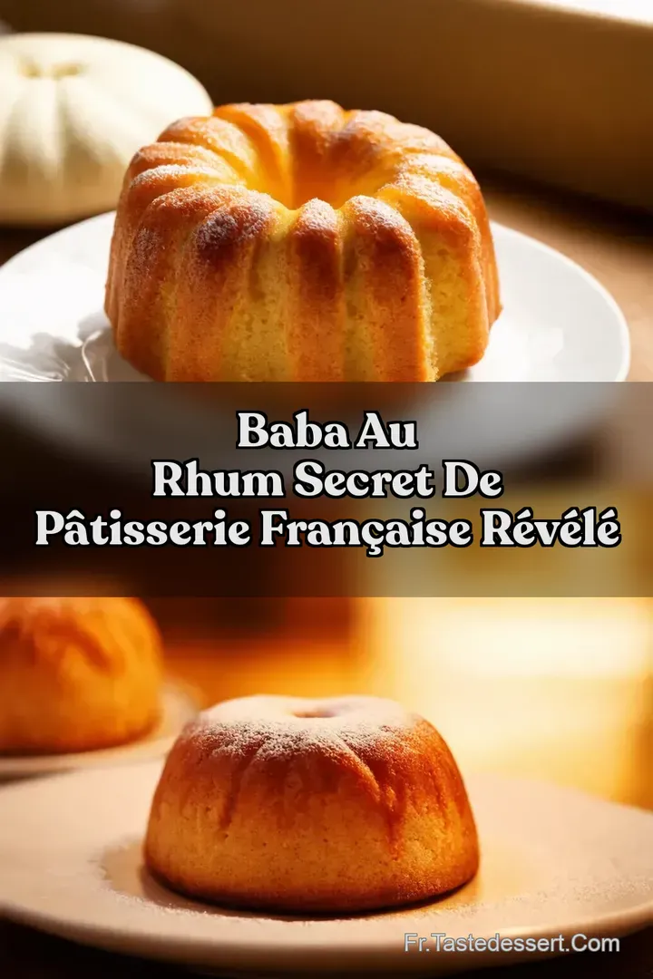 Baba au Rhum Secret de P&acirc;tisserie Fran&ccedil;aise R&eacute;v&eacute;l&eacute;