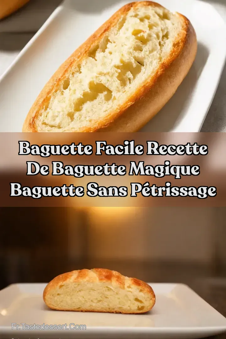 Baguette Facile Recette De Baguette Magique Baguette Sans P&eacute;trissage