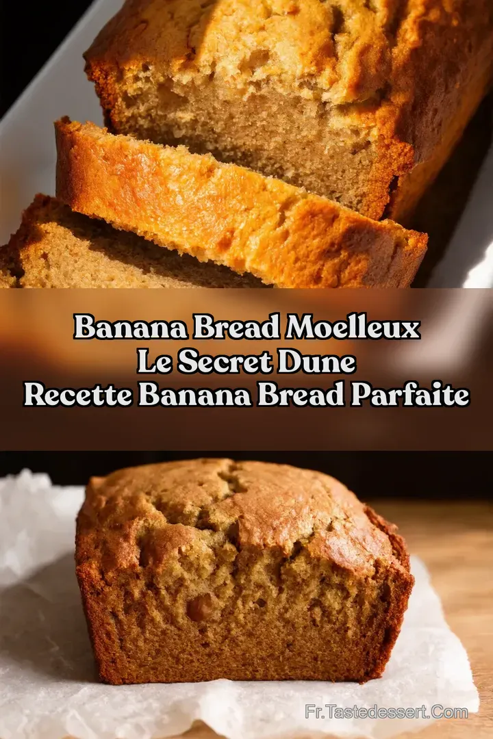 Banana Bread Moelleux Le Secret dune Recette Banana Bread Parfaite